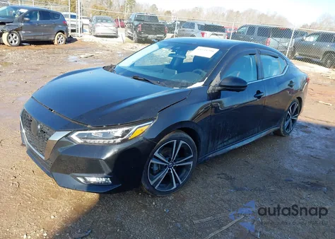 2022 Nissan Sentra Sr Xtronic Cvt из США, поврежденный, VIN 3N1AB8DV5NY255651